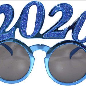New years glasses